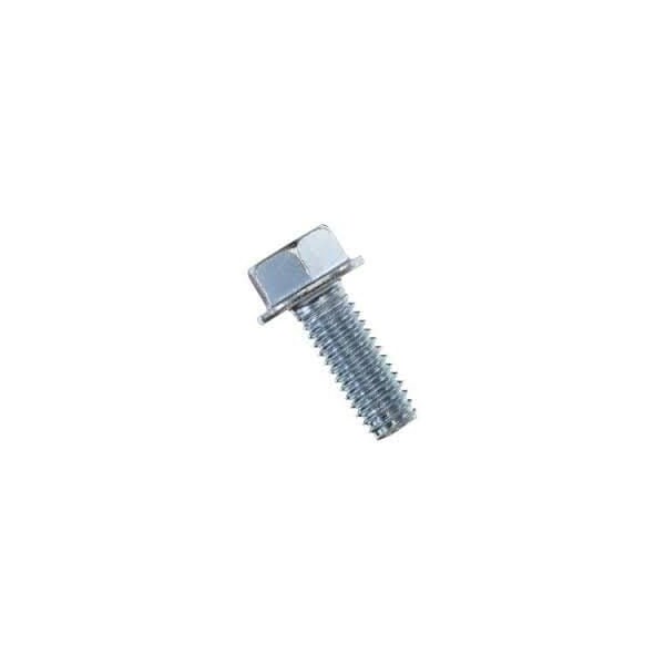 Newport Fasteners Thread Forming Screw, 1/4"-20 x 1-1/4 in, Zinc Plated Steel Hex Head Slotted Drive, 2000 PK 633101-2000 - main